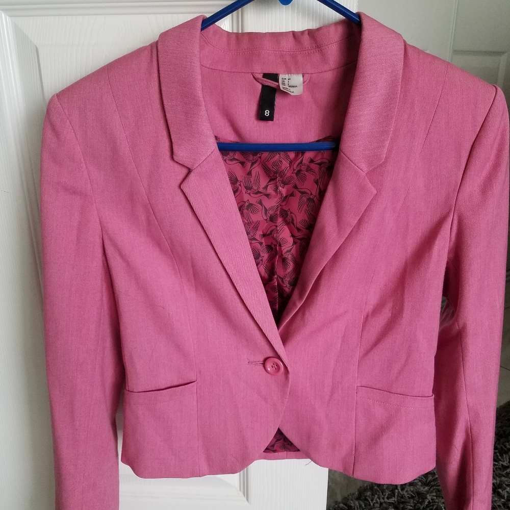 H&M Pink Blazer